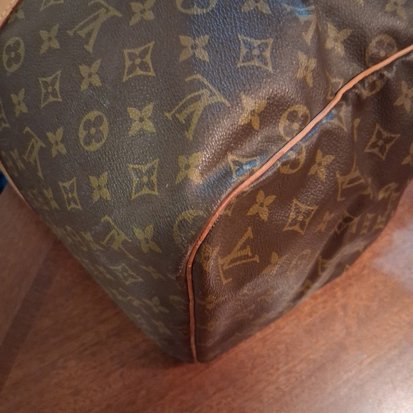 Louis Vuitton Monogram 60 Keepall Travel Bag Brown - Picture 11 of 16
